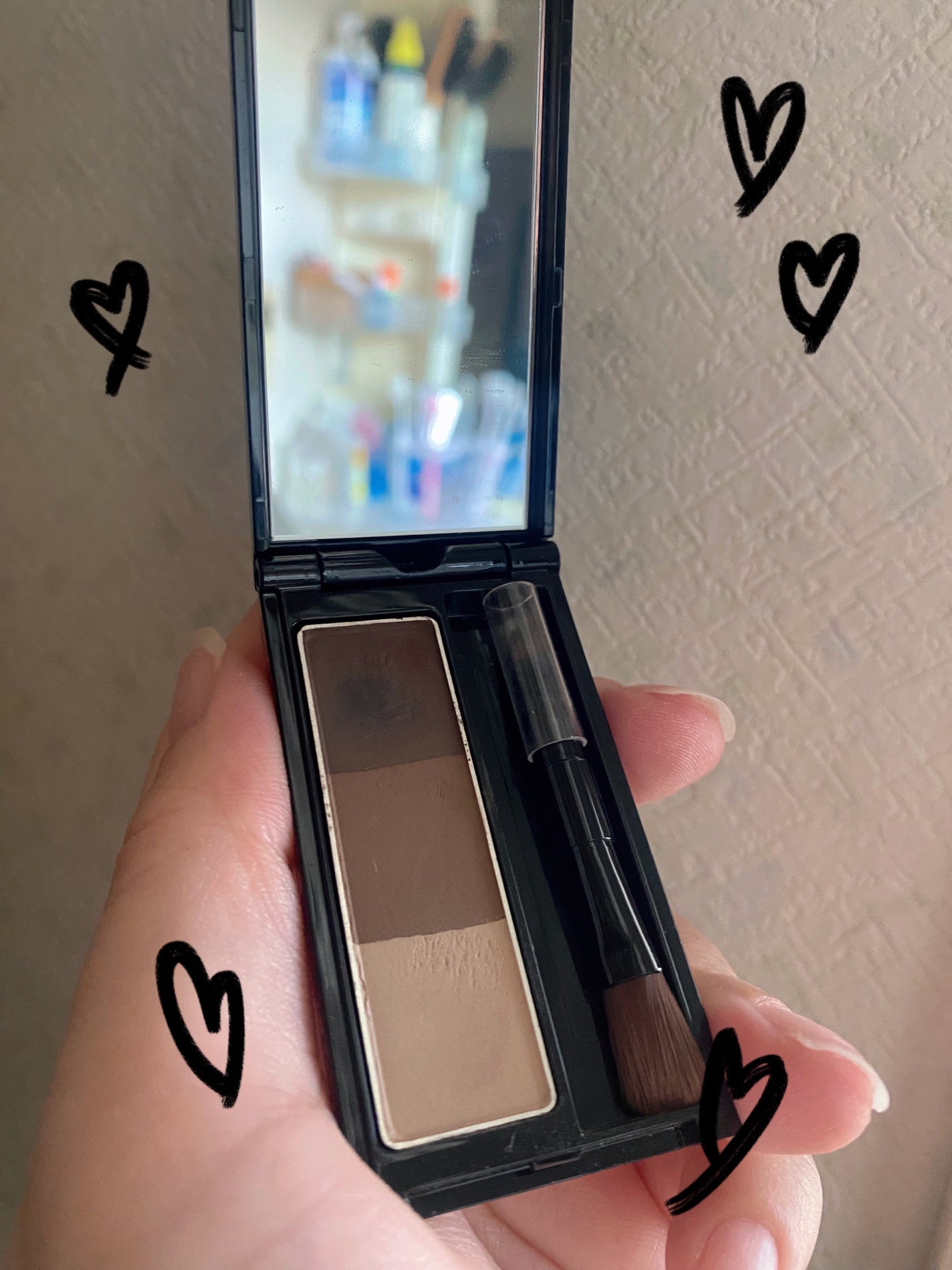 ケイト デザイニングアイブロウ3D/KATE/パウダーアイブロウを使ったクチコミ(1枚目)