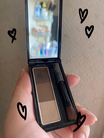 ケイト デザイニングアイブロウ3D/KATE/パウダーアイブロウを使ったクチコミ(1枚目)