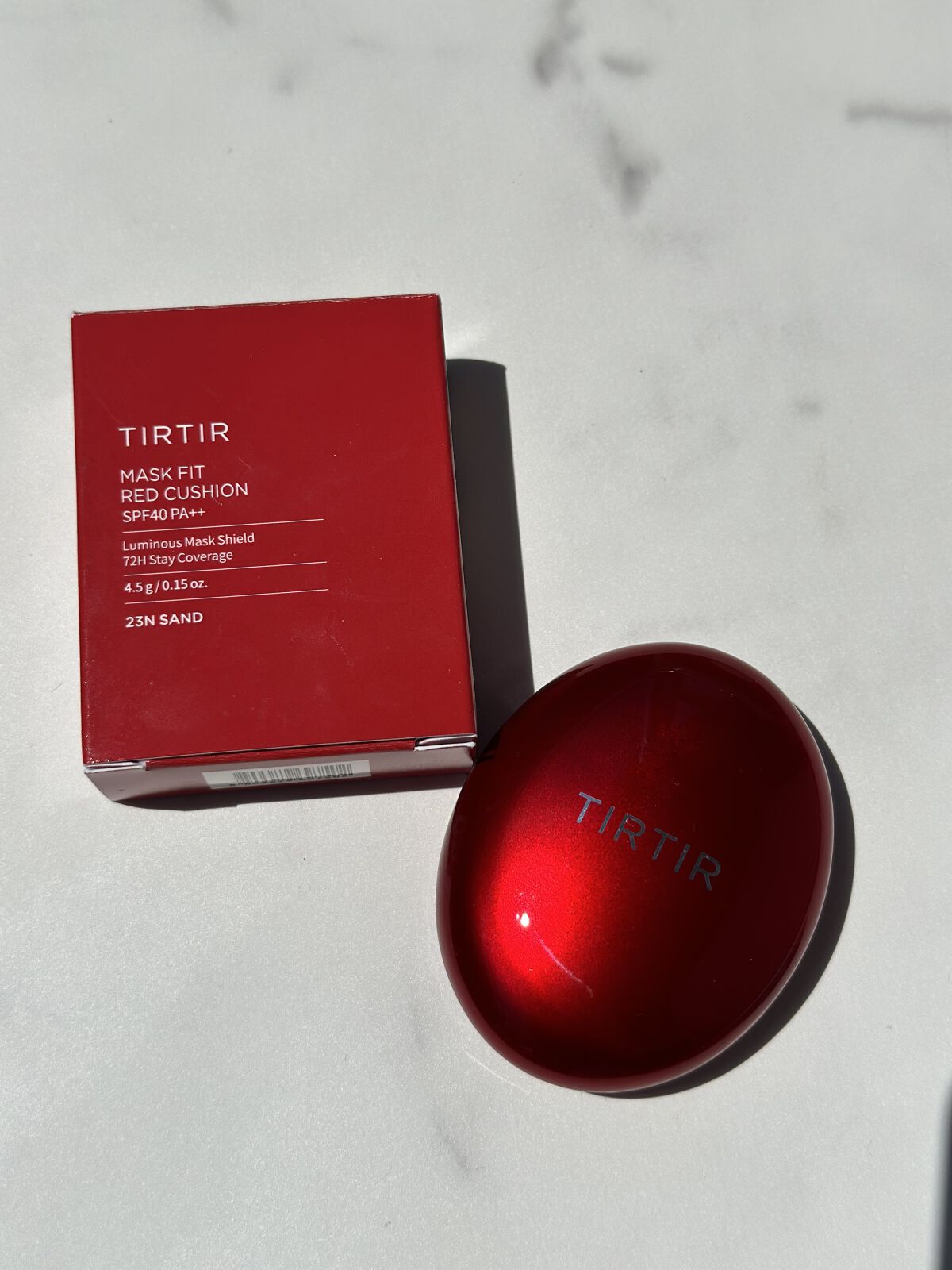 マスク フィット レッド クッション/TIRTIR(ティルティル)/クッションファンデーションを使ったクチコミ（1枚目）