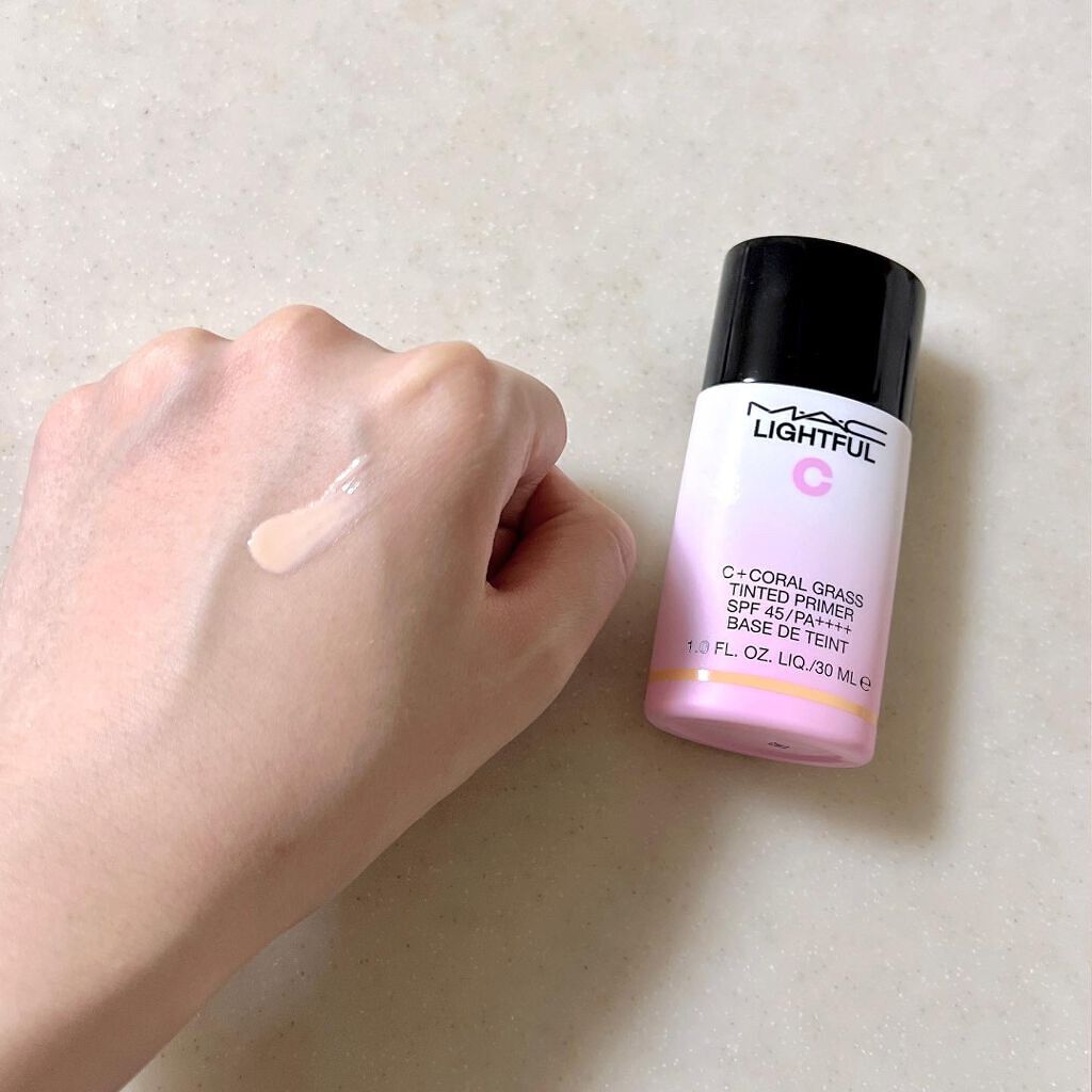 ライトフル C+ティンティッド プライマーSPF45(PA++++)/M・A・C/化粧下地を使ったクチコミ(2枚目)
