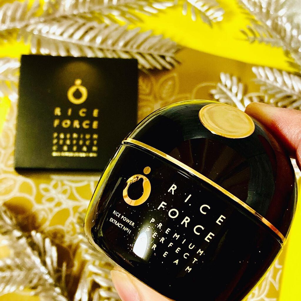 プレミアムパーフェクトクリーム/ライスフォース/フェイスクリームを使ったクチコミ（2枚目）