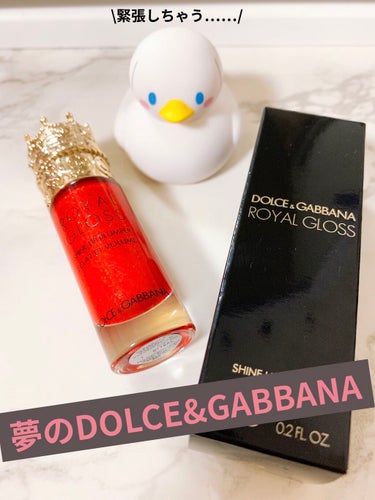 ロイヤルグロス シャインリッププランパー/DOLCE&GABBANA BEAUTY/口紅を使ったクチコミ（1枚目）