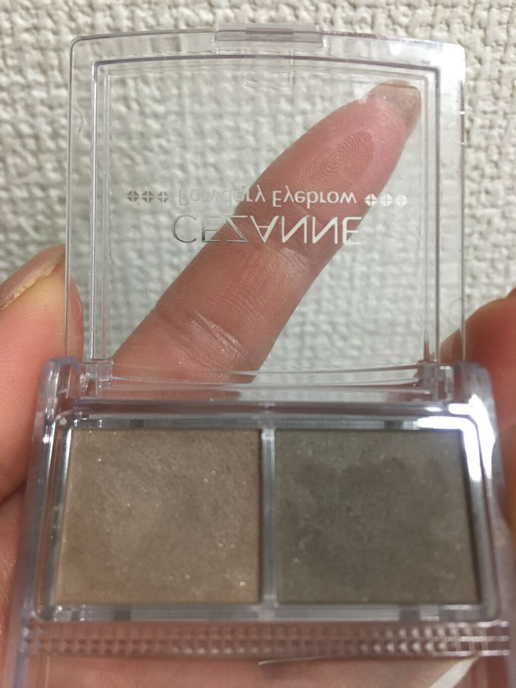 パウダーアイブロウR ソフトブラウン/CEZANNE/パウダーアイブロウを使ったクチコミ（3枚目）