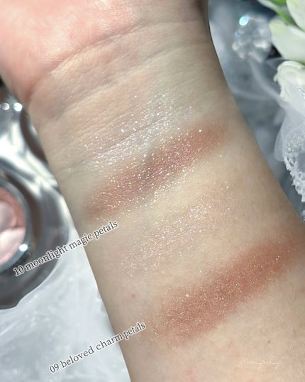 ジルスチュアート クリスタルブルーム ペタルクチュールアイズ デュオ/JILL STUART/アイシャドウパレットを使ったクチコミ(5枚目)