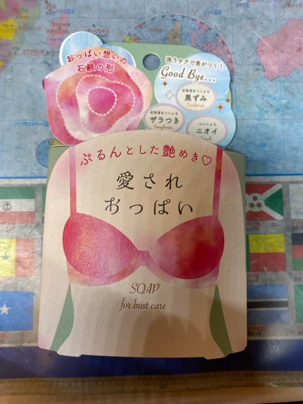 愛されおっぱい/ペリカン石鹸/ボディ石鹸を使ったクチコミ(2枚目)