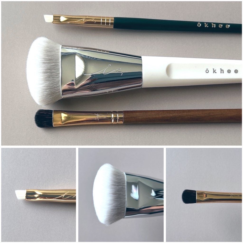okhee 白玉ファンデーションブラシ/SOOA DOR/メイクブラシを使ったクチコミ(2枚目)