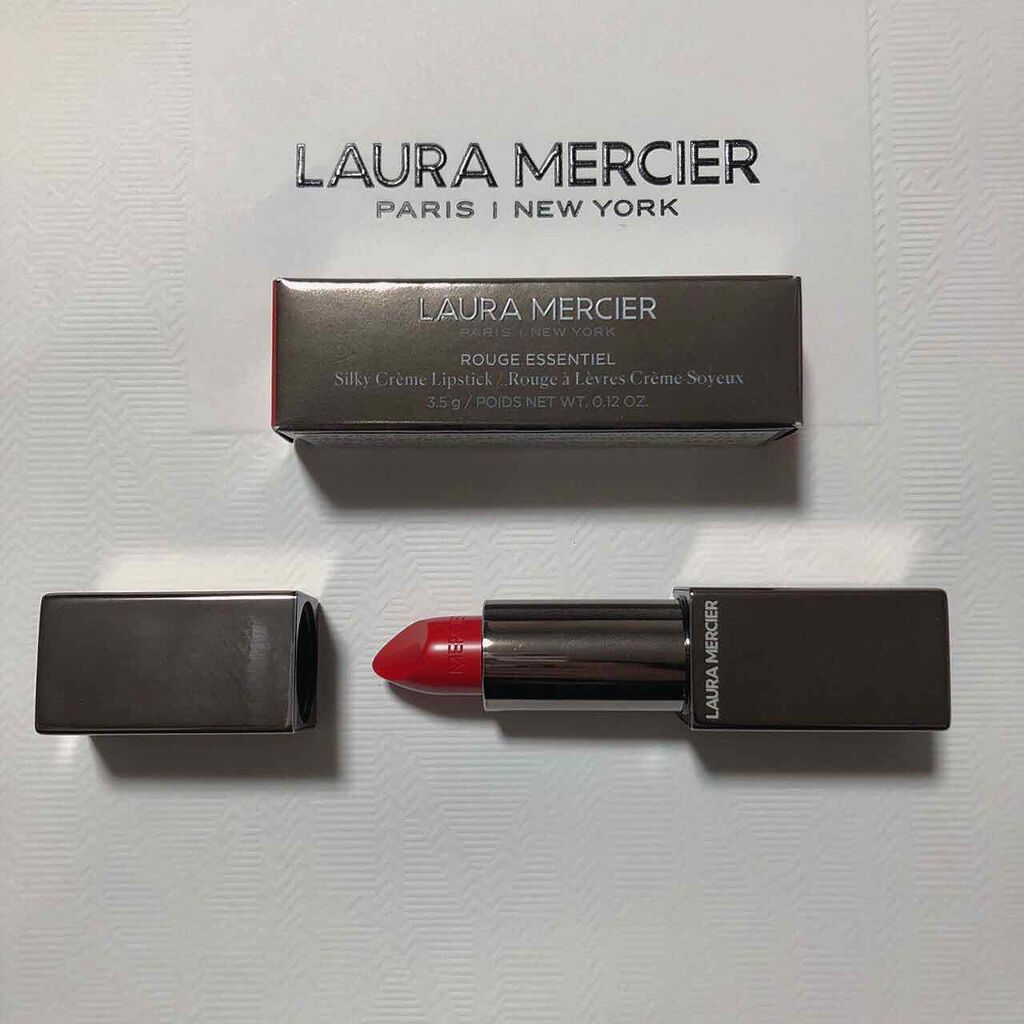 ルージュ エッセンシャル シルキー クリーム リップスティック/ローラ メルシエ/口紅を使ったクチコミ（2枚目）