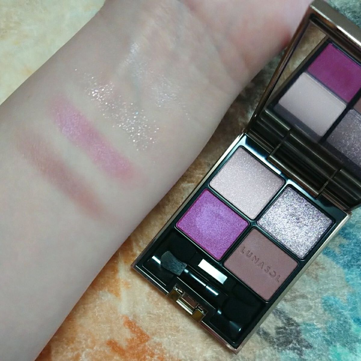 アイカラーレーション/LUNASOL/アイシャドウパレットを使ったクチコミ（3枚目）