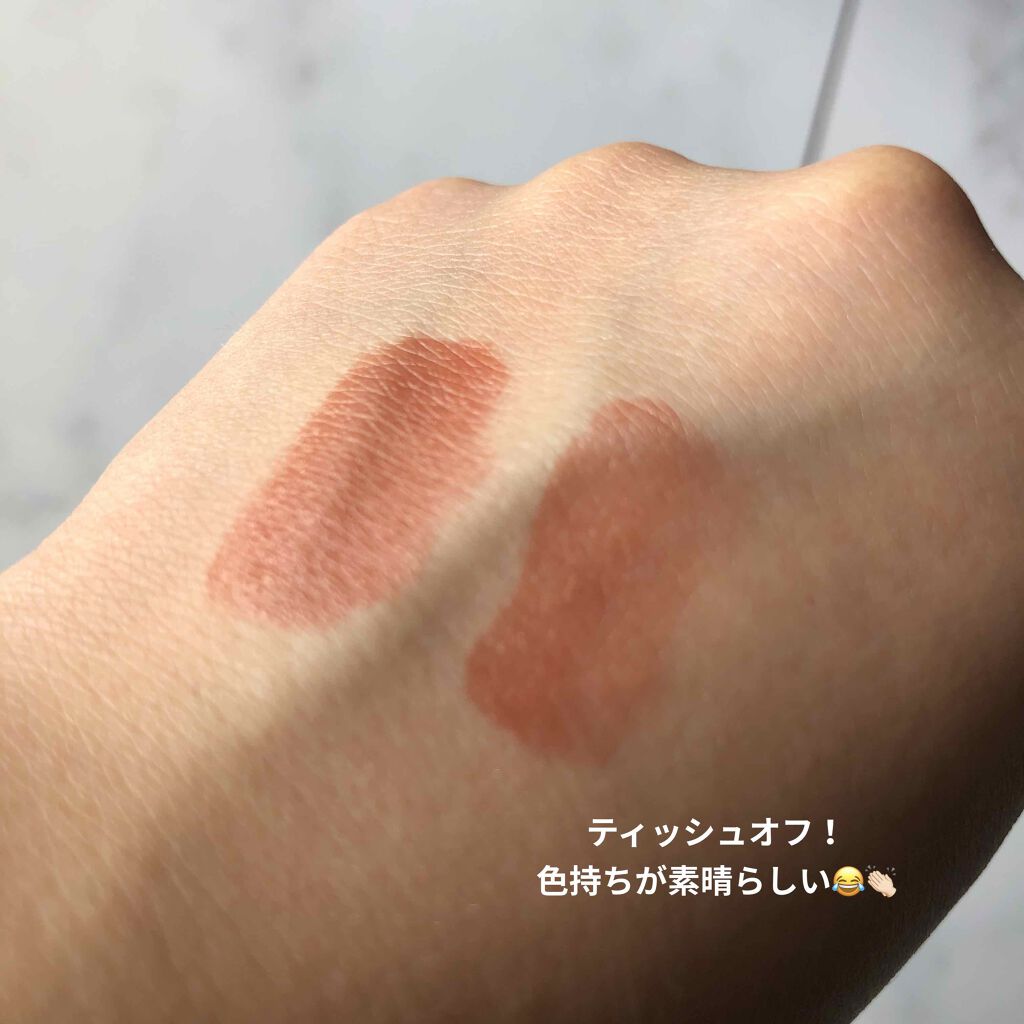 グラスティングウォーターティント/rom&nd/リップティントを使ったクチコミ(3枚目)