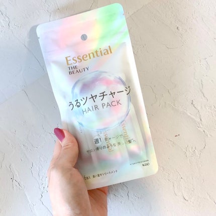 ザビューティ うるツヤチャージヘアパック/エッセンシャル/ヘアマスク・ヘアパックを使ったクチコミ(2枚目)