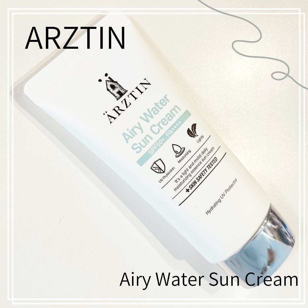 エアリーウォーターサンクリーム/エルツティン/日焼け止めクリームを使ったクチコミ（1枚目）