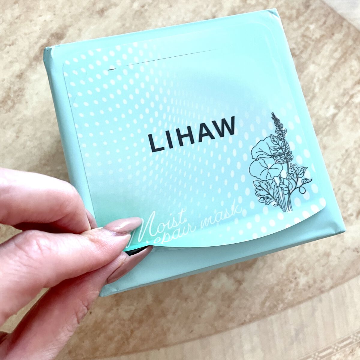 モイストリペアマスク/LIHAW/シートマスク・パックを使ったクチコミ（2枚目）