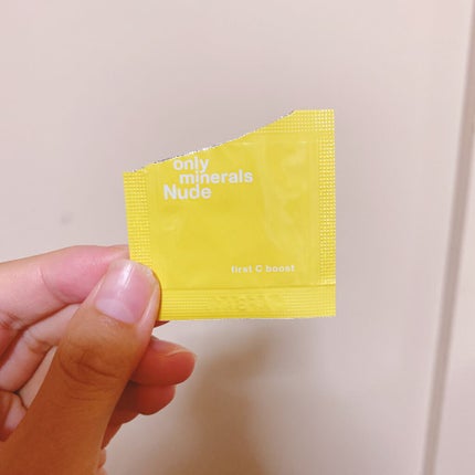 Nude ファーストCブースト/ONLY MINERALS/美容液を使ったクチコミ(1枚目)