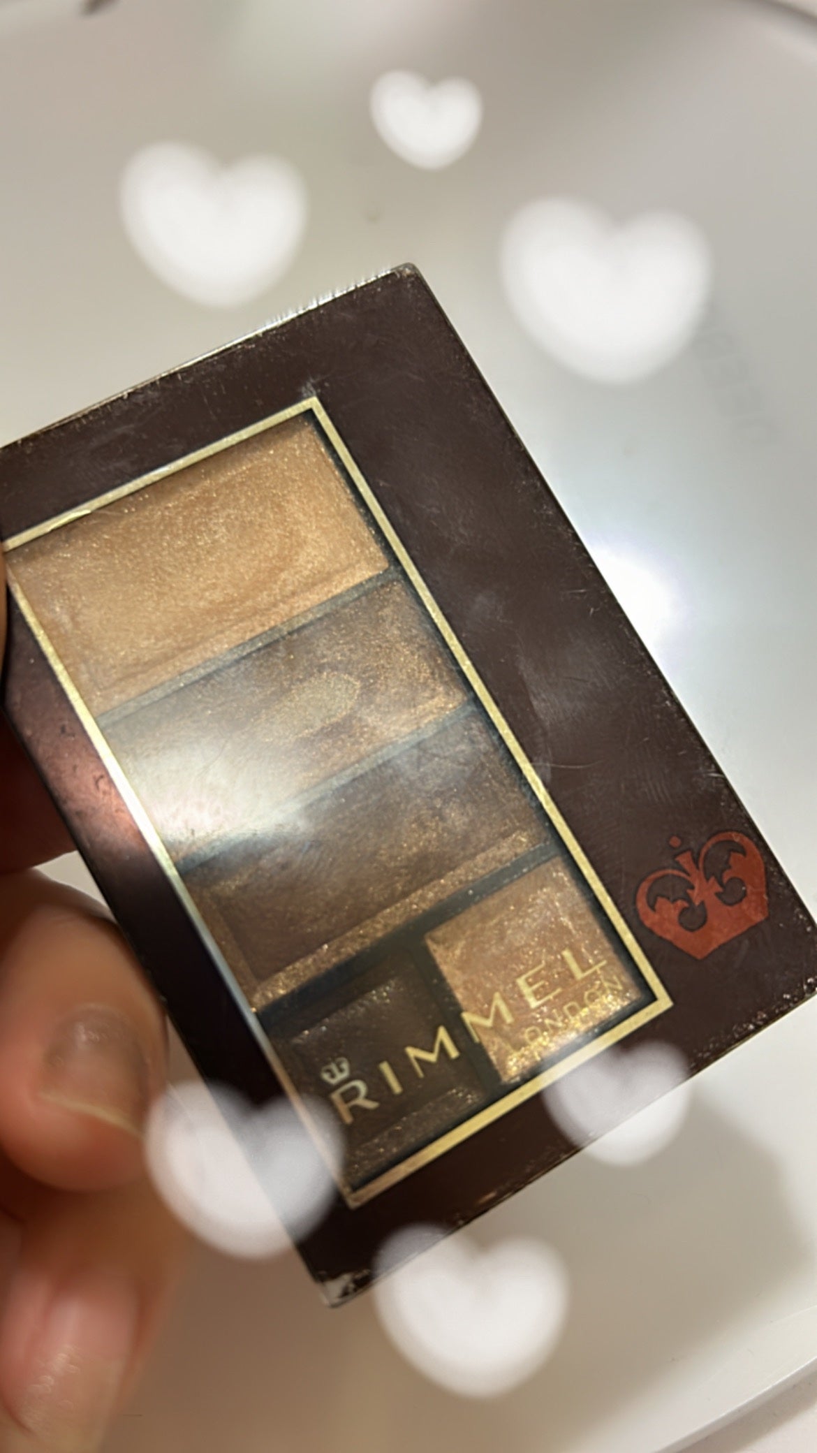 ショコラスウィート アイズ/リンメル ロンドン/アイシャドウパレットを使ったクチコミ(1枚目)