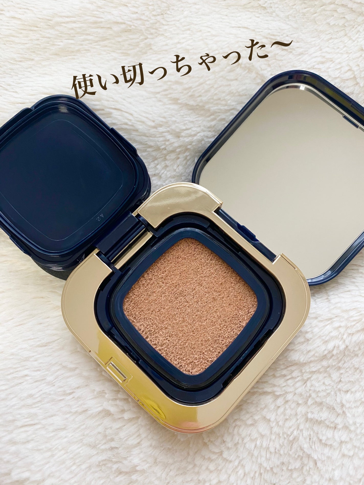 タンクッションエクラ ルミヌ/クレ・ド・ポー ボーテ/クッションファンデーションを使ったクチコミ(2枚目)