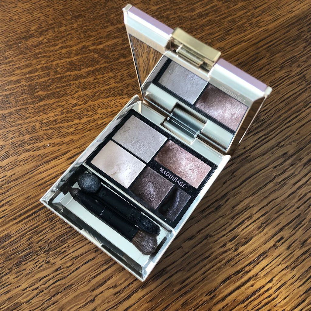 トゥルーアイシャドー/マキアージュ/アイシャドウパレットを使ったクチコミ(2枚目)