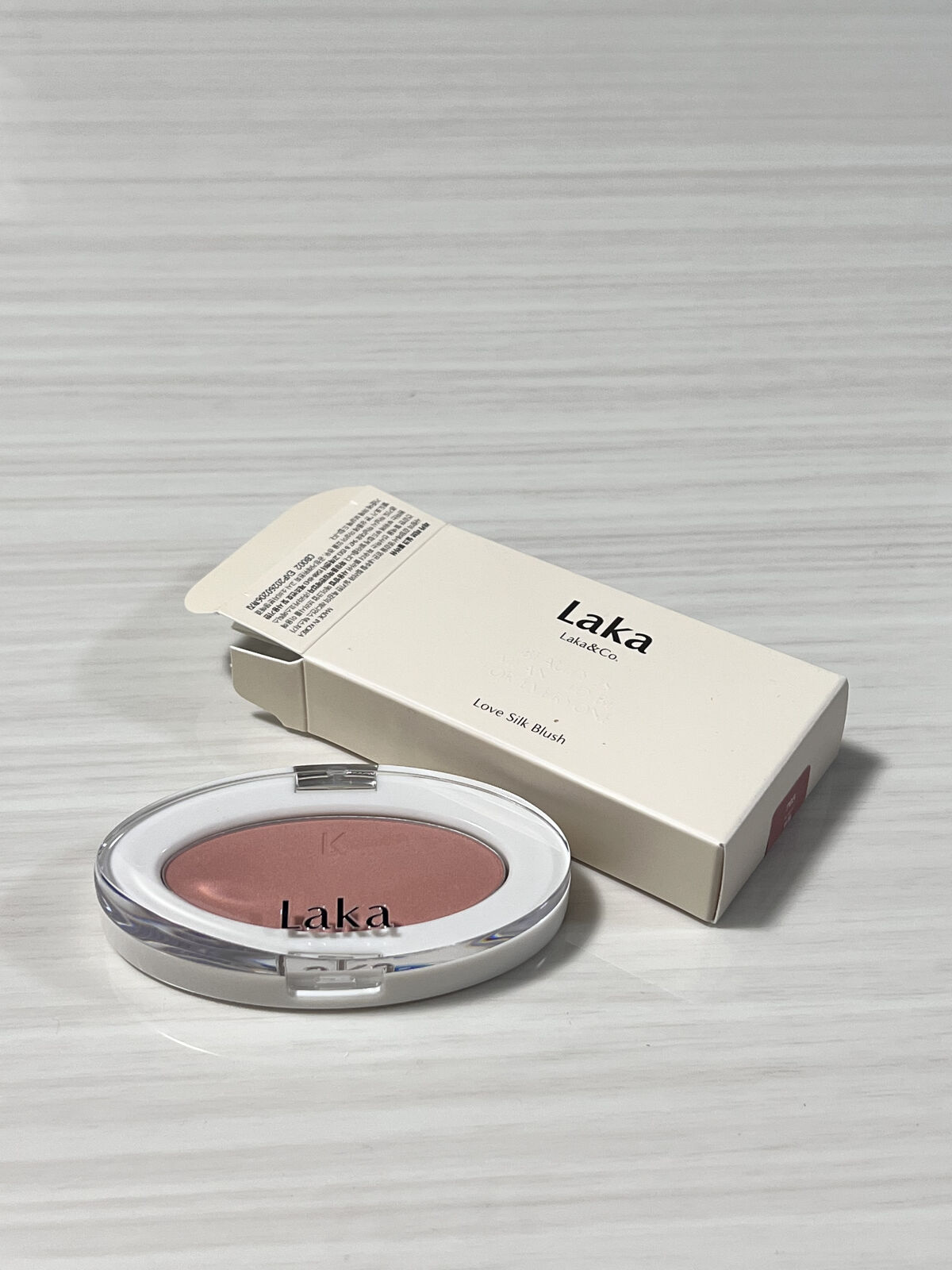 ラブシルクブラッシュ/Laka/パウダーチークを使ったクチコミ（1枚目）