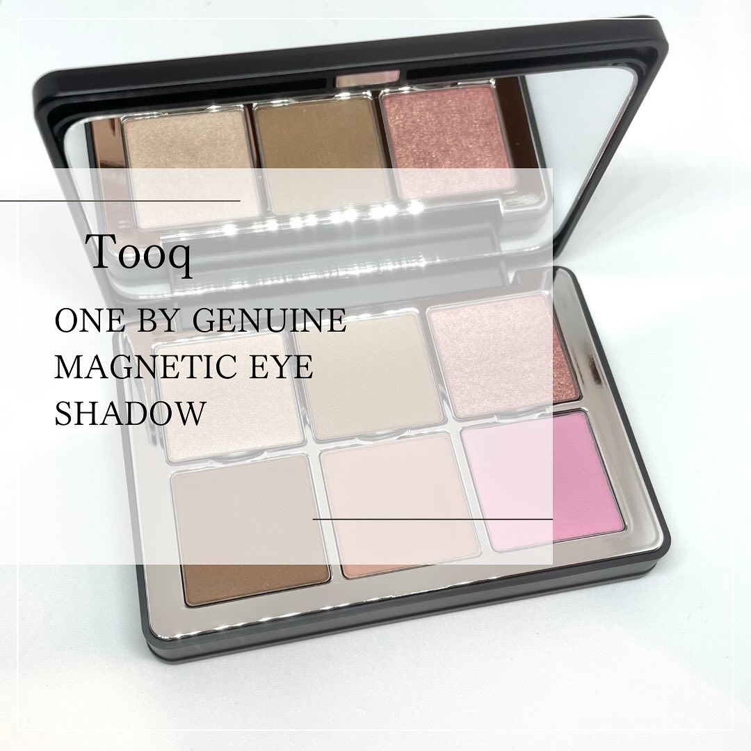 tooq ONE BY GENUINE MAGNETIC EYE SHADOW/Tooq/パウダーアイシャドウを使ったクチコミ（1枚目）