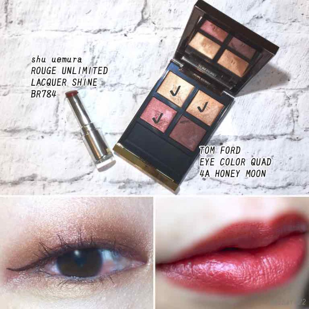 ルージュ アンリミテッド ラッカーシャイン/shu uemura/口紅を使ったクチコミ（2枚目）