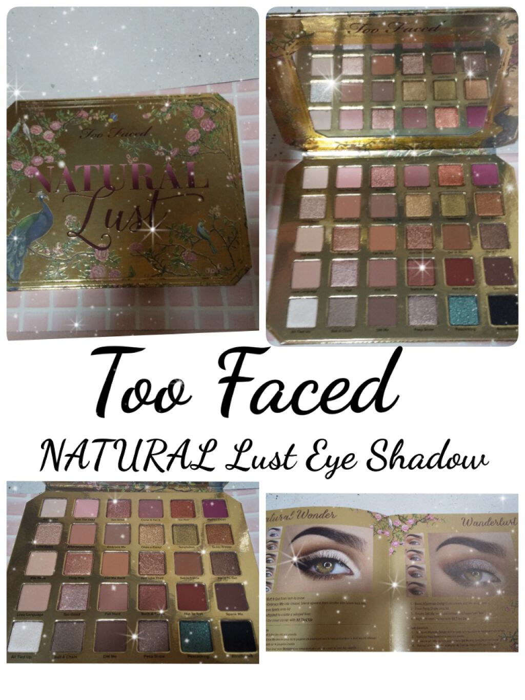 ナチュラル ラスト アイシャドウ パレット/Too Faced/アイシャドウパレットを使ったクチコミ(1枚目)