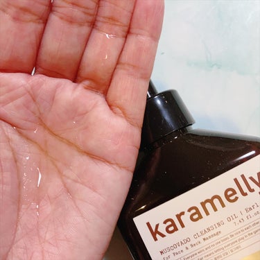 karamelly クレンジングオイルのクチコミ「クレンジングバームでおすすめしたやつ、実はオイルもあります

#karanelly #フェアト.....」（2枚目）