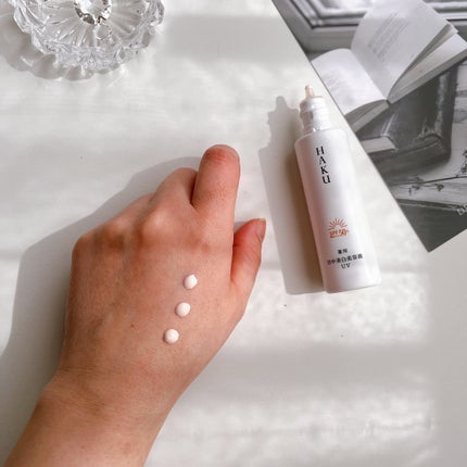 薬用 日中美白美容液UV/HAKU/日焼け止めローションを使ったクチコミ(3枚目)