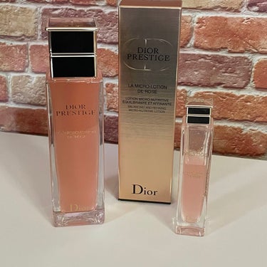 プレステージ ローション ド ローズ/Dior/化粧水を使ったクチコミ（1枚目）