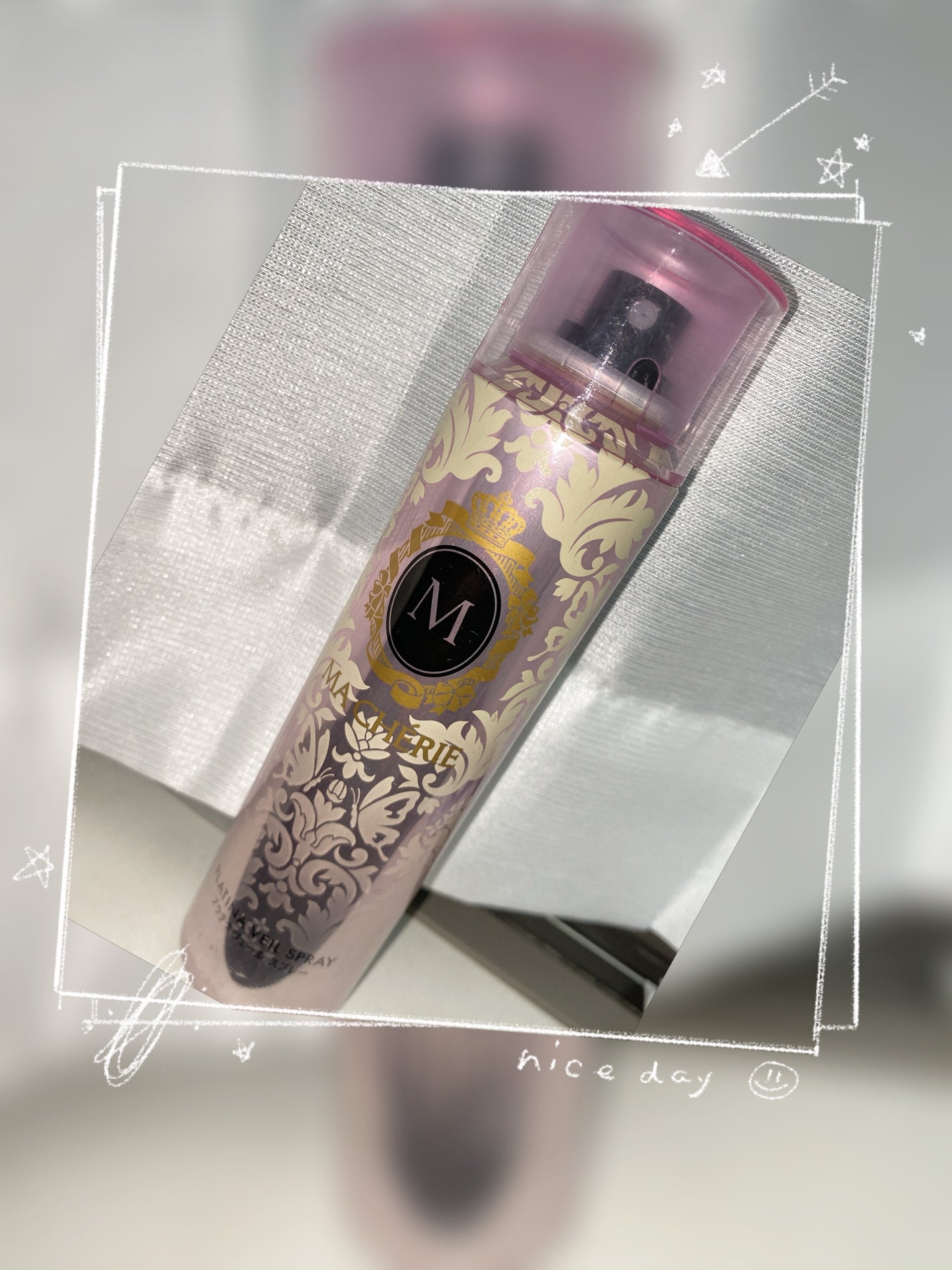 プラチナヴェール スプレー EX/MACHERIE/ヘアスプレーを使ったクチコミ(1枚目)