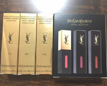 ルージュ ピュールクチュール ヴェルニ/YVES SAINT LAURENT BEAUTE/口紅を使ったクチコミ(3枚目)