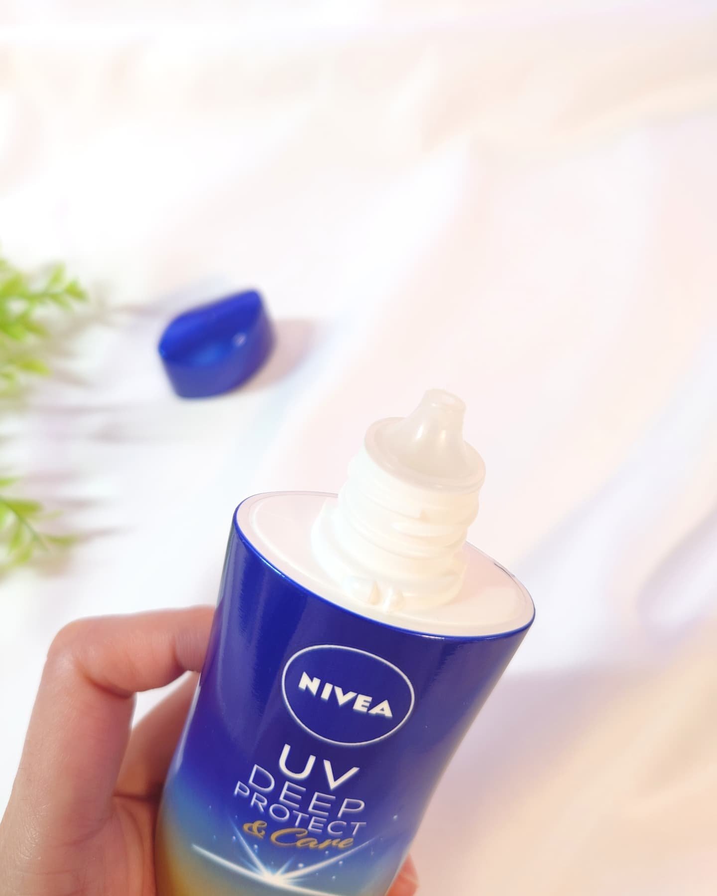 ニベアUV ディープ プロテクト＆ケア ジェル/ニベア/日焼け止めジェルを使ったクチコミ（2枚目）