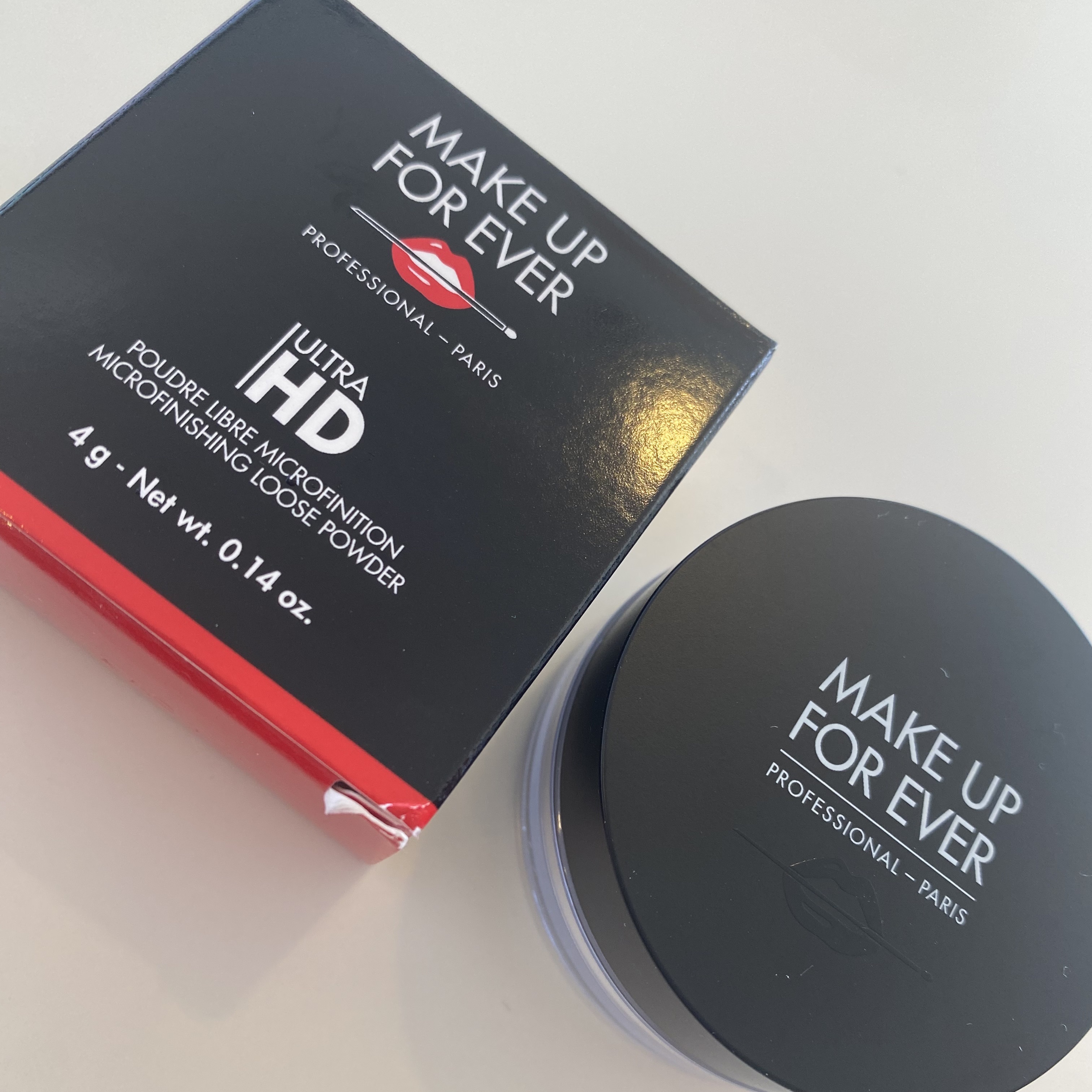 ウルトラHDルースパウダー 4g/MAKE UP FOR EVER/ルースパウダーを使ったクチコミ（1枚目）