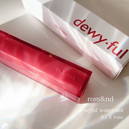 デュイフルウォーターティント/rom&nd/リップティントを使ったクチコミ(2枚目)