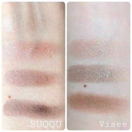 グロッシーリッチ アイズ N/Visée/アイシャドウパレットを使ったクチコミ(2枚目)