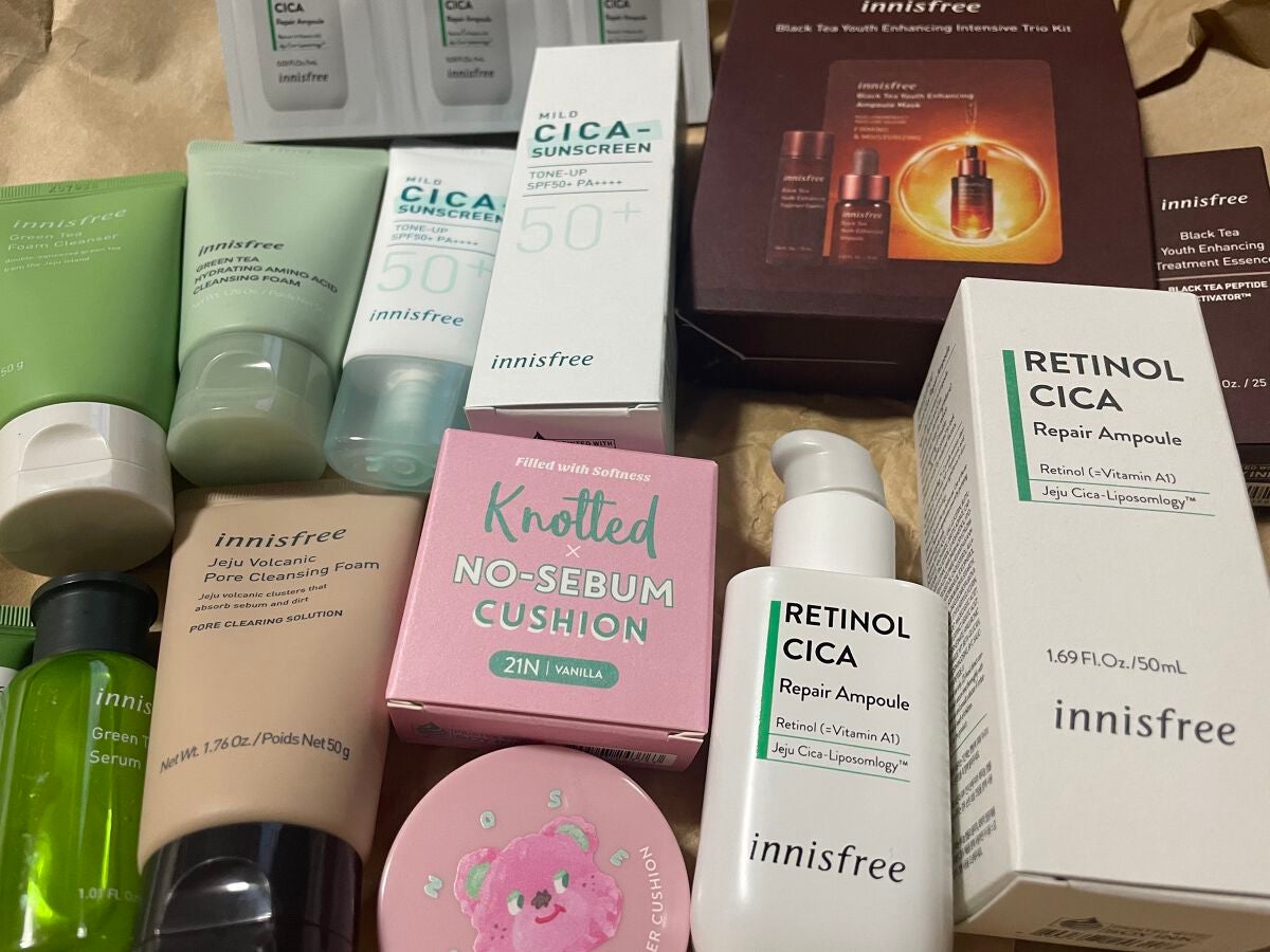 グリーンティーシード セラム N/innisfree/美容液を使ったクチコミ(6枚目)