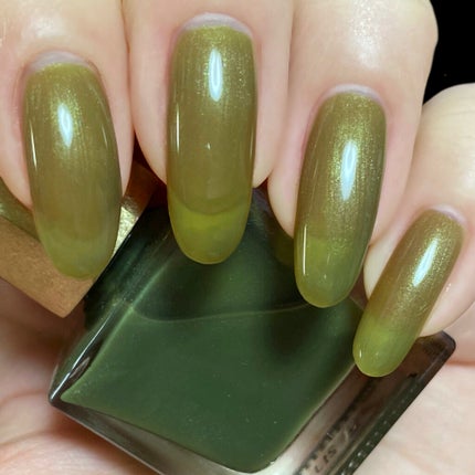 Lapis Lazuli(らぴす) on LIPS 「&ante./グリーントルマリン透け感のあるシアーグリーン🥝一..」(1枚目)