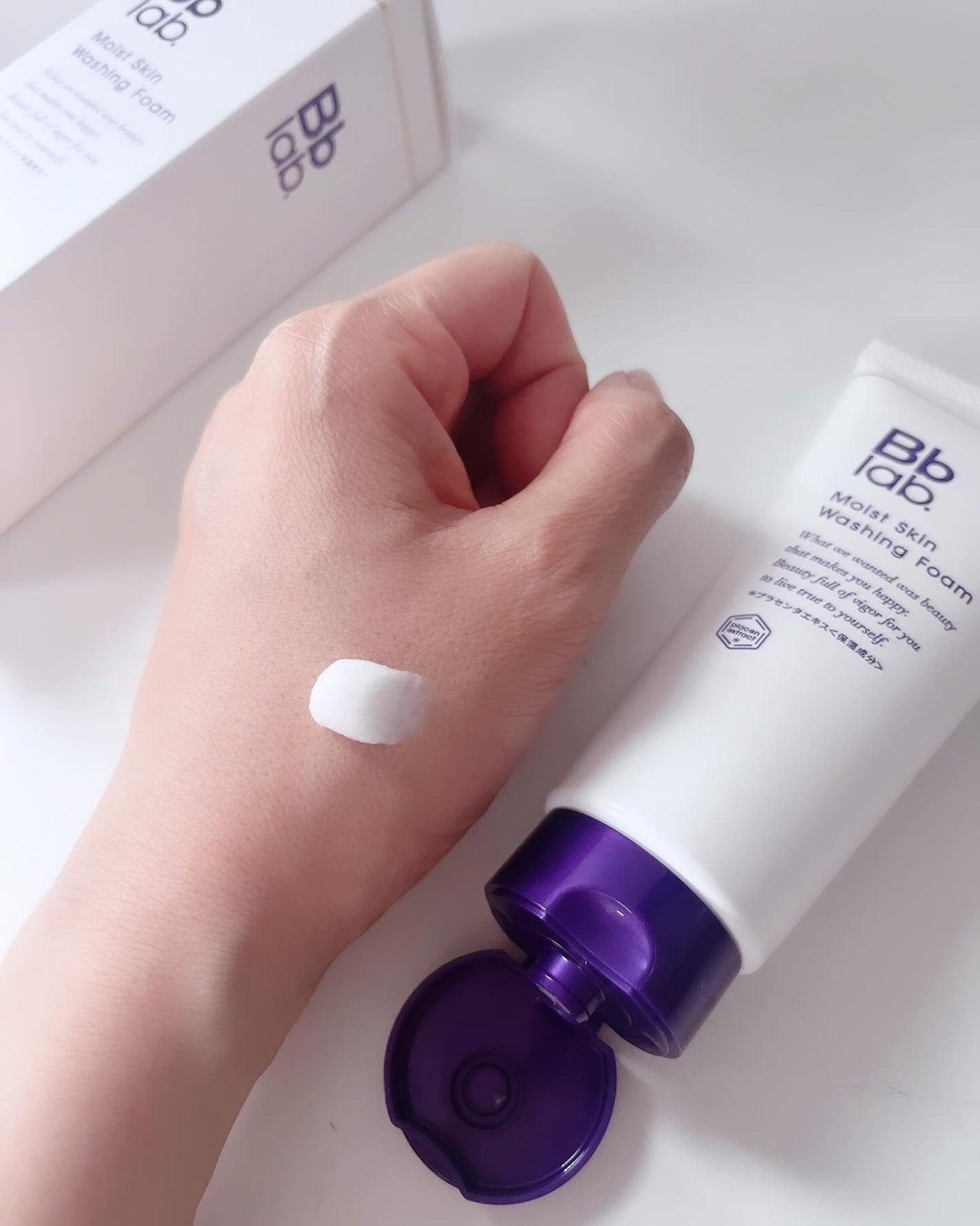 モイストスキン ウォッシングフォーム/Bb lab./洗顔フォームを使ったクチコミ(3枚目)