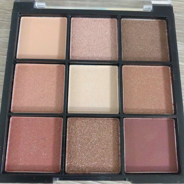 UR GLAM　BLOOMING EYE COLOR PALETTE/U R GLAM/パウダーアイシャドウを使ったクチコミ（2枚目）