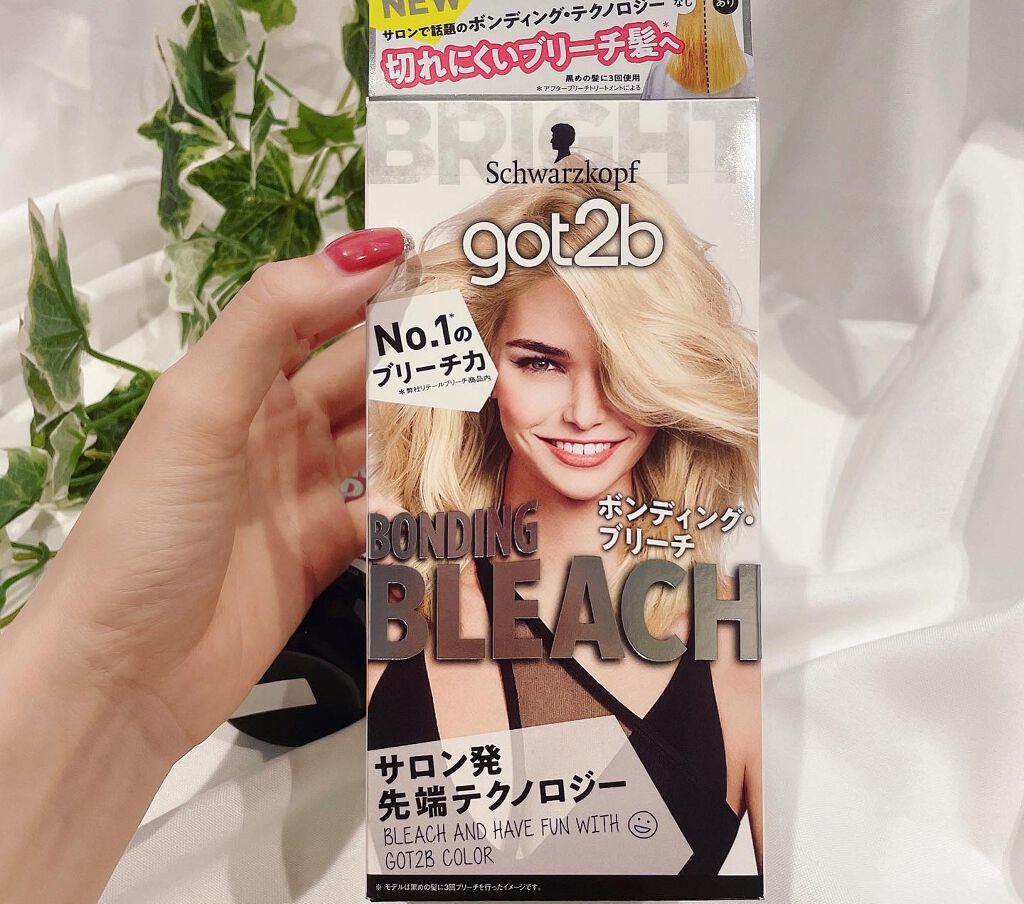ボンディング・ブリーチ/got2b/ブリーチ剤を使ったクチコミ（2枚目）