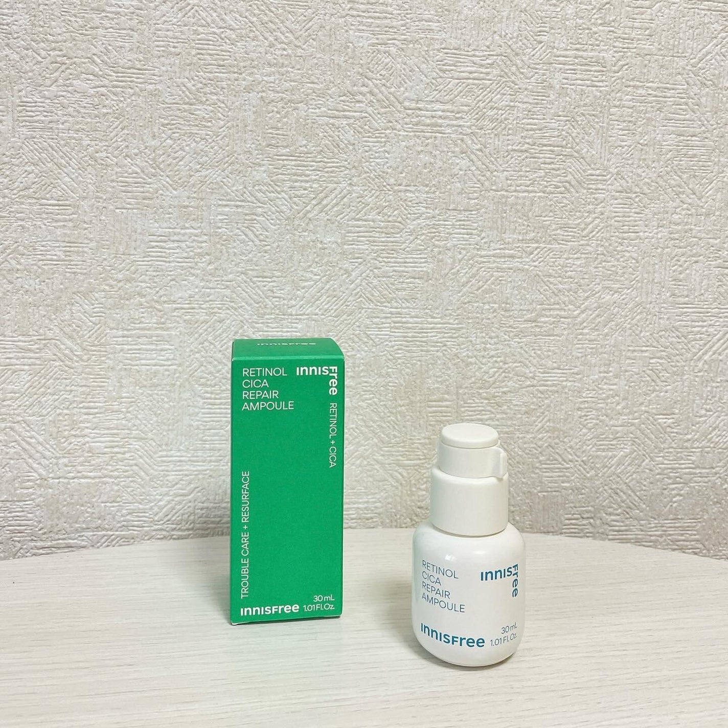 レチノール シカ リペア セラム/innisfree/美容液を使ったクチコミ(3枚目)