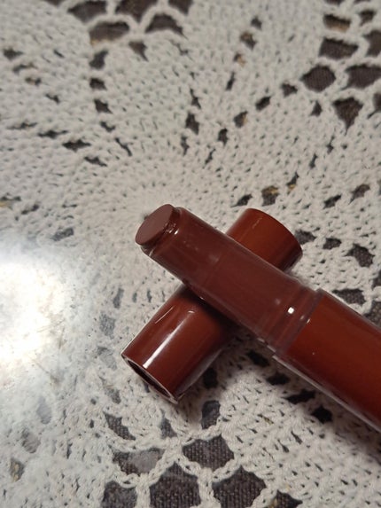 ブレンドベリー リップバルーン 007 恋せよチョコブラウン/BLEND BERRY/口紅を使ったクチコミ(2枚目)