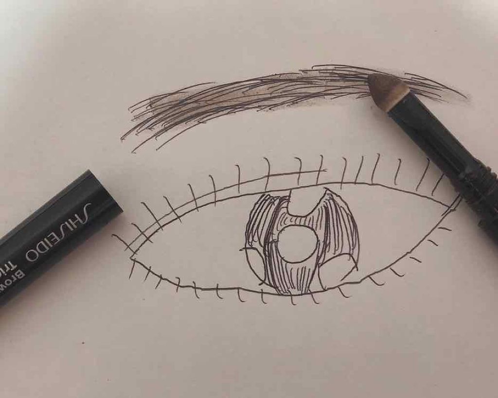 3Dアイブロウカラー/KATE/眉マスカラを使ったクチコミ(2枚目)