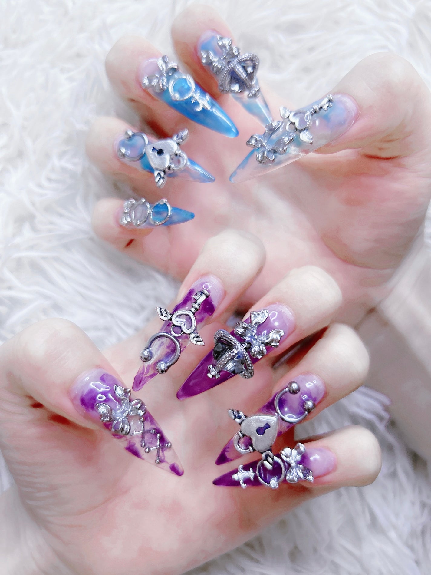 ジェルネイル(ライト対応)/セリア/ジェルネイルを使ったクチコミ(3枚目)