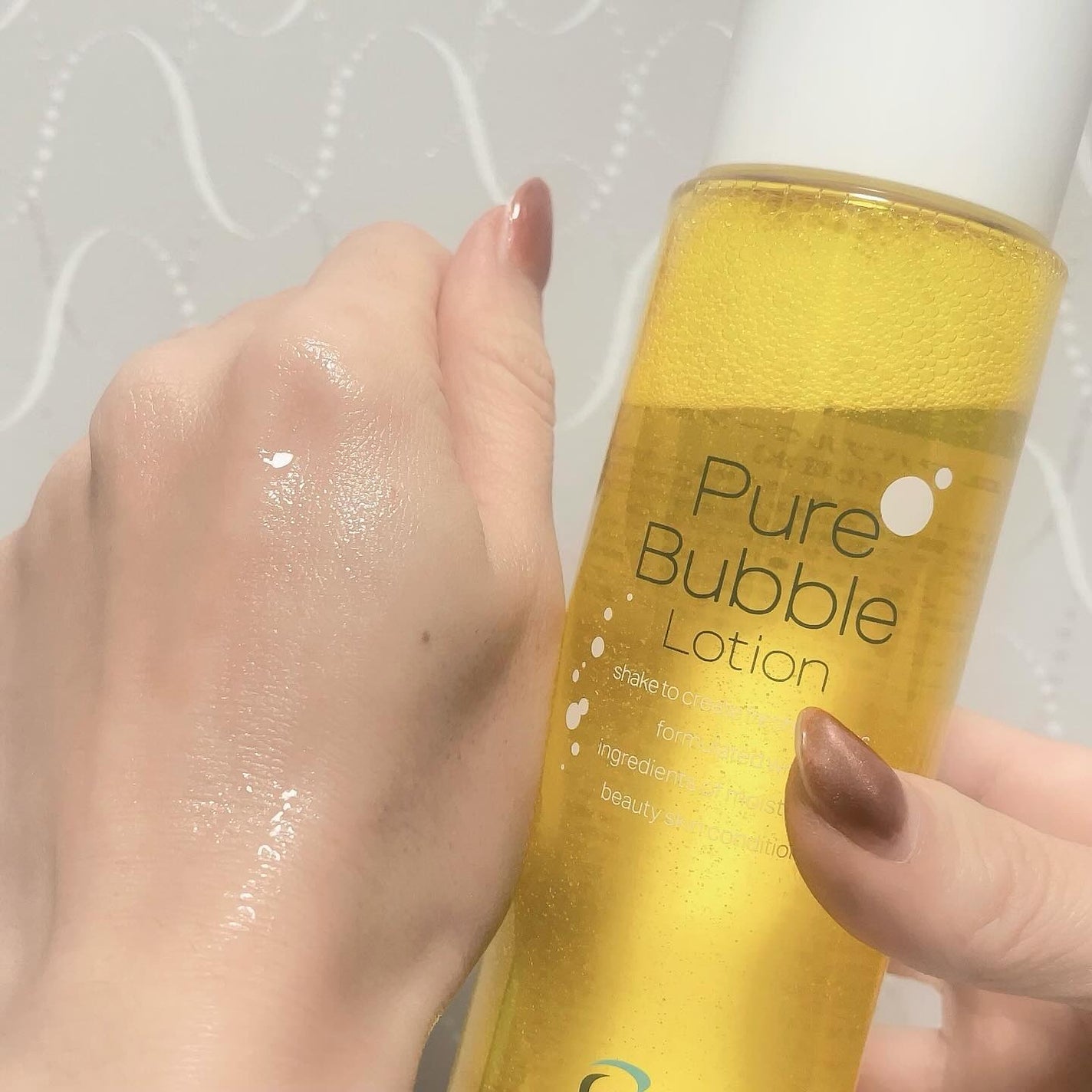 ピュアバブルローション/Cure/化粧水を使ったクチコミ(3枚目)