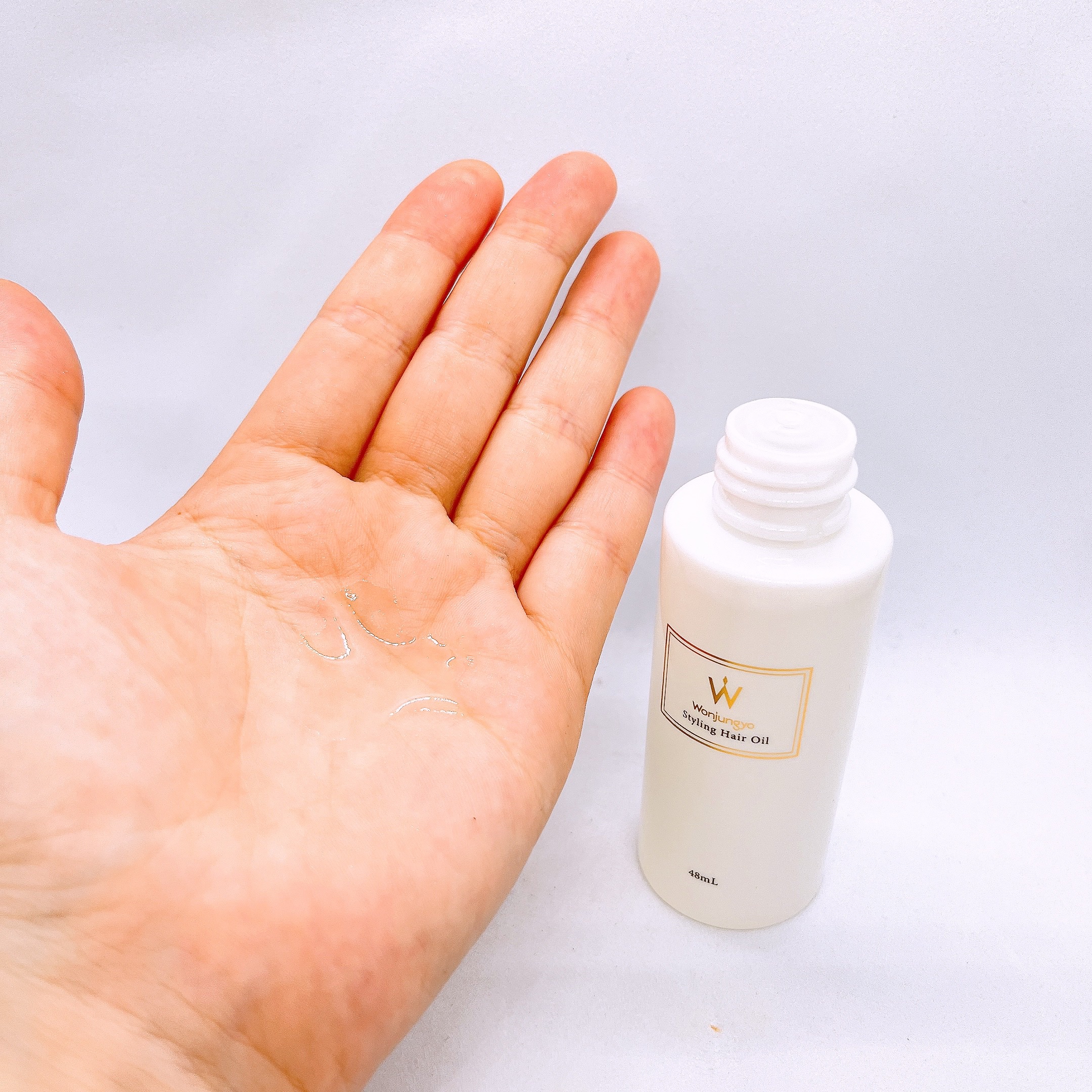 スタイリングヘアオイル/Wonjungyo/ヘアオイルを使ったクチコミ（2枚目）
