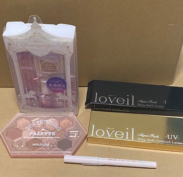 loveil 1day / 1month Lollipop pink/loveil/ワンデー（１DAY）カラコンを使ったクチコミ（1枚目）