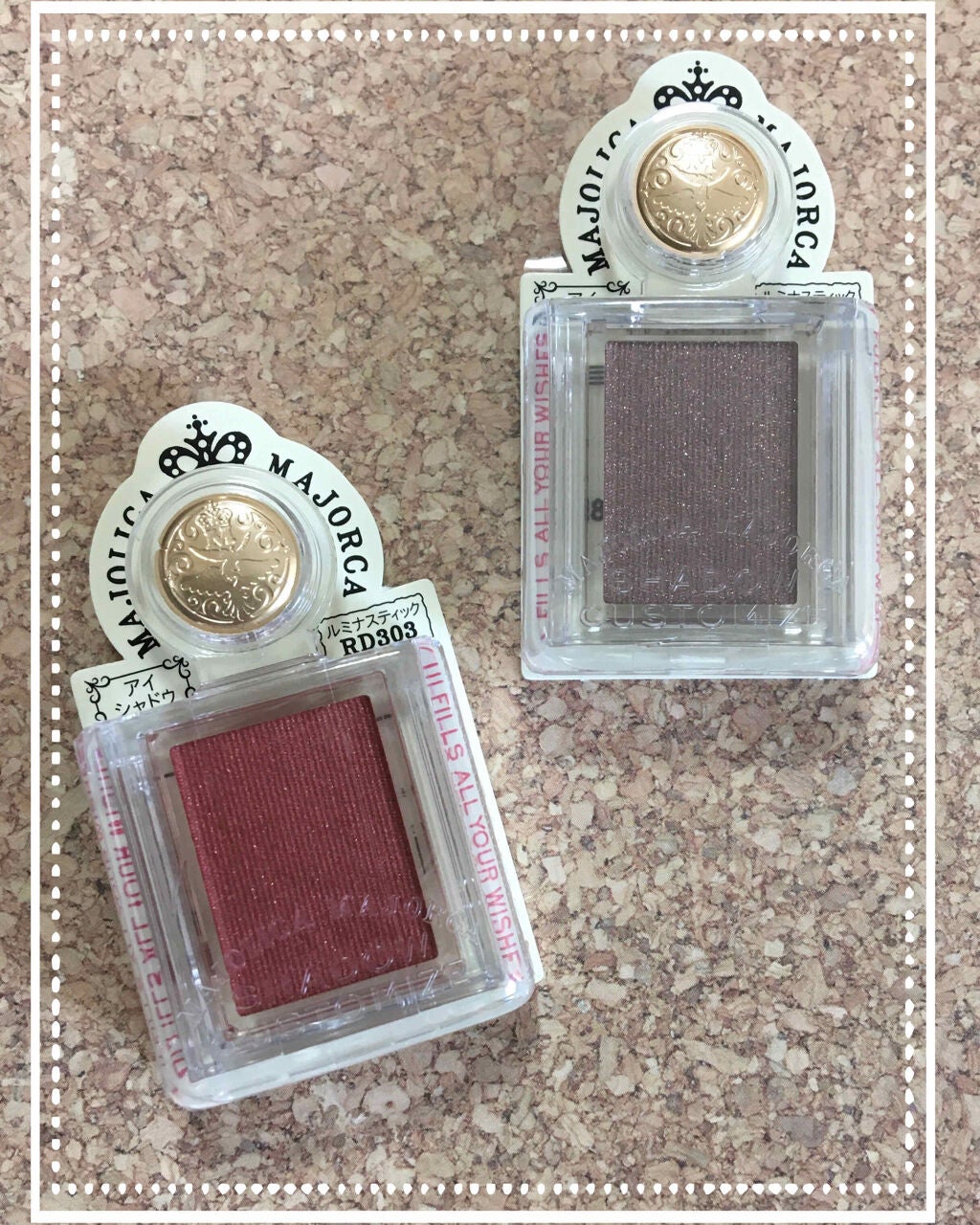シャドーカスタマイズ/MAJOLICA MAJORCA/単色アイシャドウを使ったクチコミ(1枚目)