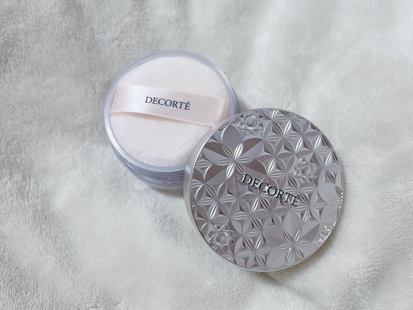 ルース パウダー 03 luminous pink/DECORTÉ/ルースパウダーを使ったクチコミ（1枚目）