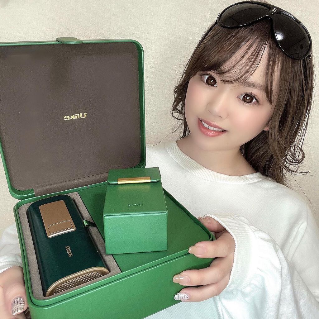 詰替え Ulike 脱毛器 家庭用 サングラス カミソリなし 説明書折れ