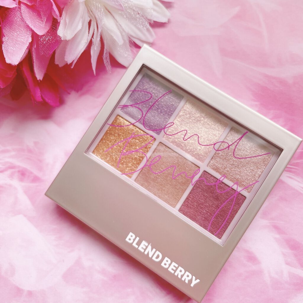 オーラクリエイション 004 プラム＆メタリックウォーム/BLEND BERRY/アイシャドウパレットを使ったクチコミ（1枚目）