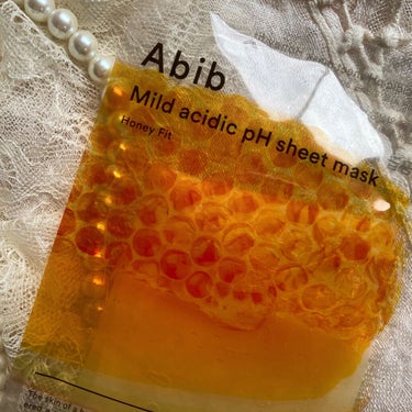 弱酸性pHシートマスク ハニーフィット/Abib /シートマスク・パックを使ったクチコミ（6枚目）